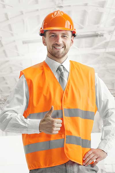 Civil construction site work